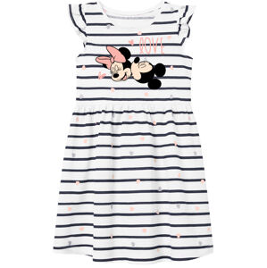EPlus Dievčenské šaty Minnie Mouse - Pruhované Veľkosť - deti: 98
