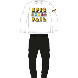 EPlus Chlapčenské pyžamo - Pacman čierne Veľkosť - deti: 128