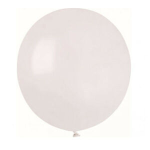 Balónik latexový 48 cm perleťovo biely 1 ks